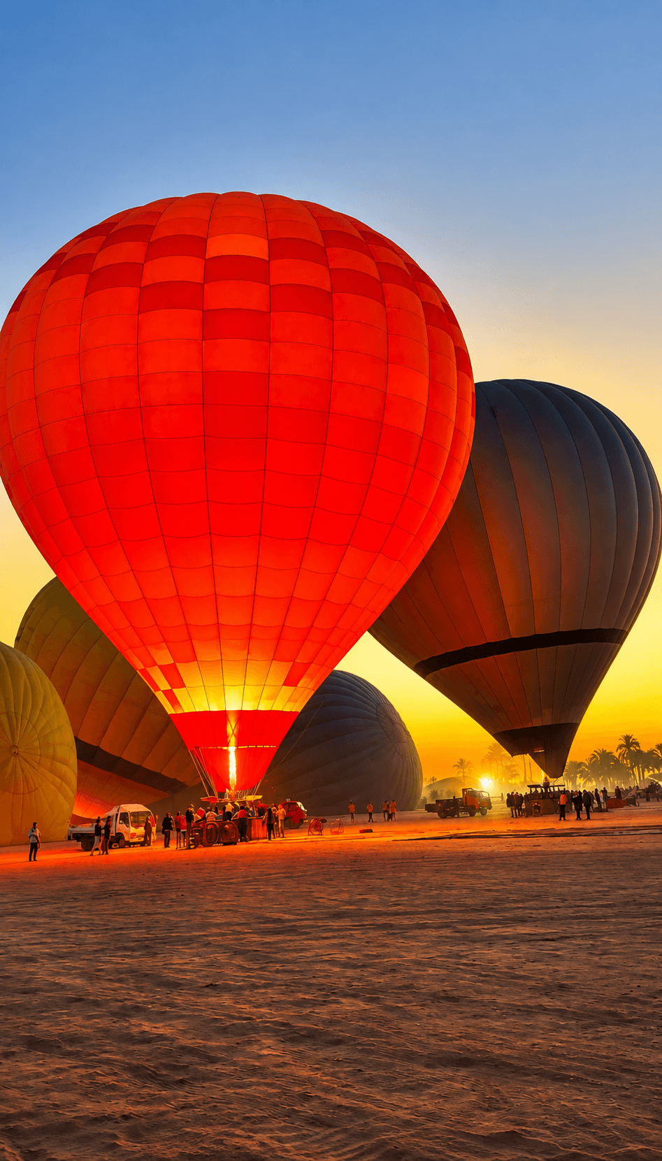 Luxor: Hot Air Balloon Ride over Luxor Relics